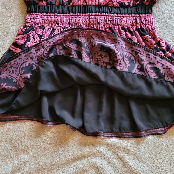 Ramy Brook Clarice mini dress in Malbec size large - Picture 10 of 15